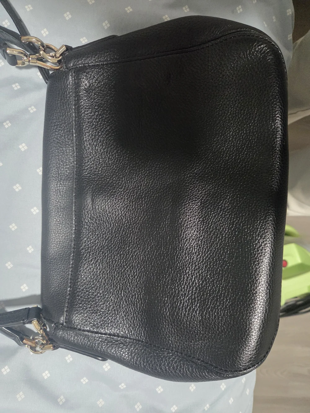 kate spade Black Pebbled Leather Crossbody Bag